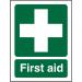 Prestige Acrylc Sign 2mmdoublesided backing 150x200 First Aid Ref ACSP310150x200 *Up to 10 Day Leadtime*