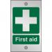 Clear Acrylic Sign 120x200 5mm Acrylic First Aid Ref CACSP310120x200 *Up to 10 Day Leadtime*