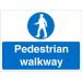 Construction Board 800x600 3mm Foam PVC Pedestrian Walkway Ref CON014FB600x450 *Up to 10 Day Leadtime*