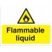 Construction Board 600x450 3mm foam PVC Flammable Liquid Ref CON026FB600x450 *Up to 10 Day Leadtime*