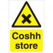 Construction Safety Board 400x600 4mm Fluted Coshh Store Ref CON037Cx400x600 *Up to 10 Day Leadtime*