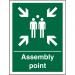 Safe Procedure Sign 400x600 S/A Vinyl Assembly Point Ref SP052SAV-400x600 *Up to 10 Day Leadtime*