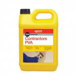 Everbuild Contractors PVA Adhesive And Sealer - 5 Litre 137174