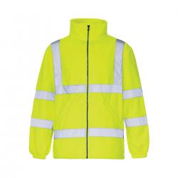 Cheap Stationery Supply of High-Vis Fleece Jacket Poly With Zip Fastening XL Yellow CARFSYXL *Approx 2/3 Day Leadtime* 137303 Office Statationery