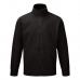 Classic Fleece Jacket Elasticated Cuffs Full Zip Front Small Black Ref FLJBLS *1-3 Days Lead Time*