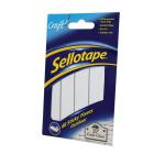 Sellotape Sticky Fixers Outdoor 20mm x 20mm [Pack 12] 137754