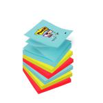 Post-it Super Sticky Z-Notes Cosmic Colours 76x76mm Ref 7100263209 [Pack 6] 137778