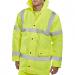 BSeen High Visibility Constructor Jacket XL Saturn Yellow Ref CTJENGSYXL *Approx 3 Day Leadtime*