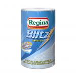 Regina Blitz Kitchen Towel No Smears Recycled Pure Pulp 100 Sheets per Roll White Ref 1105179 137953