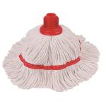 Robert Scott & Sons Hygiemix T1 Socket Cotton & Synthetic Colour-coded Mop 200g Red Ref MHH200R 138198