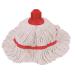 Robert Scott & Sons Hygiemix T1 Socket Cotton & Synthetic Colour-coded Mop 200g Red Ref MHH200R