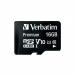 Verbatim Micro SDHC Card Including Adapter 16GB Black Ref 44082 138393