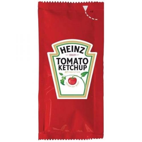 Heinz Tomato Ketchup Sachets Single Portion 10g 76600338