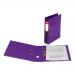 5 Star Office Lever Arch File Polypropylene Capacity 70mm A4 Purple [Pack 10]