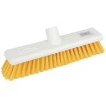Robert Scott & Sons Abbey Hygiene Broom 12inch Washable Soft Broom Head Yellow Ref BHYRS12SY 139136