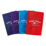 Oxford Campus Notebook Casebound 90gsm Ruled and Margin 192pp B5 Assorted Ref 400086277 [Pack 5] 139204