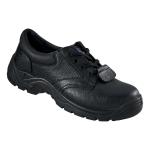 Rockfall ProMan Chukka Shoe Leather Steel Toecap Black Size 7 Ref PM102 7 139317