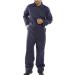 Click Workwear Cotton Drill Boilersuit Size 44 Navy Blue Ref CDBSN44 *Up to 3 Day Leadtime*