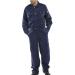 Click Premium Boilersuit 250gsm Polycotton Size 54 Navy Blue Ref CPCN54 *Up to 3 Day Leadtime*