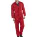 Super Click Workwear Heavy Weight Boilersuit Red Size 46 Ref PCBSHWRE46 *Up to 3 Day Leadtime*
