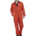 Click Workwear Boilersuit Size 46 Orange Ref PCBSOR46 *Up to 3 Day Leadtime*
