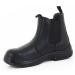 Click Footwear Dealer Boot PU/Leather Steel Toecap Size 4 Black Ref CF16BL04 *Up to 3 Day Leadtime*