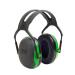 Peltor X1 Headband Ear Defenders 22dB Green Ref X1A *Up to 3 Day Leadtime*