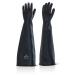 Ansell Industrial Latex Heavy Weight 24inch Gauntlet Black 09 Ref ILHW2409 *Up to 3 Day Leadtime*
