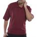 Click Workwear Polo Shirt Polycotton 200gsm M Burgundy Ref CLPKSBUM *Up to 3 Day Leadtime*