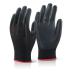 Click2000 Pu Coated Gloves Black S Ref PUGBLS [Pack 100] *Up to 3 Day Leadtime*