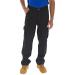 Click Traders Newark Cargo Trousers 320gsm 30 Ref Black CTRANTBL30 *Up to 3 Day Leadtime*