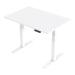 Trexus Sit Stand Desk Height-adjustable White Leg Frame 1200/800mm White Ref HA01029