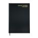 5 Star Office 2020/21 Academic Diary August-August Day-to-Page A4 Black