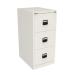 Trexus 3 Drawer Filing Cabinet 470x622x1016mm Chalk White Ref CC3H1A-ab9
