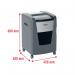 Rexel Momentum Extra XP512+ Micro Cut Paper Shredder, Shreds 12 Sheets, Jam-Free, 45L Bin, 2021512MEU 141012