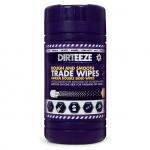 Dirteeze Rough & Smooth Wipes Dispenser Tub 220x200mm Ref DZRS80 [80 Wipes] *Up to 3 Day Leadtime* 141310
