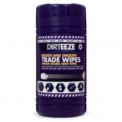 Cheap Stationery Supply of Dirteeze Rough & Smooth Wipes Dispenser Tub 220x200mm DZRS80 80 Wipes *Up to 3 Day Leadtime* Office Statationery