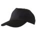 Click Workwear Baseball Cap Black Ref BCBL *Up to 3 Day Leadtime*