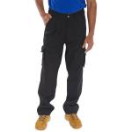 Click Traders Newark Cargo Trousers 320gsm 30-Tall Black Ref CTRANTBL30T *Up to 3 Day Leadtime* 141424