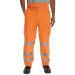 BSeen Rail Spec Trousers Teflon Hi-Vis Reflective 34-Tall Orange Ref RST34T *Up to 3 Day Leadtime*