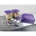 Rubbermaid Food Service Kit 12 Piece Colour-coded Purple