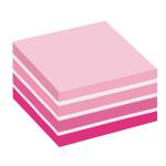 Post-it Note Cube 450 Sheets 76x76mm Pastel Pink/Neon Pink Shades Ref 2028-P 141744