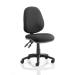 Trexus Luna II Lever Task Operator Chair Without Arms Black Ref OP000076