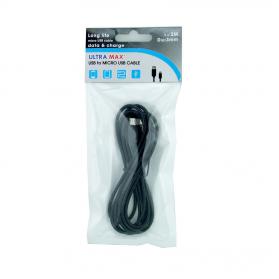 Android Power Lead 2 Metre Ref CABUMXUSB-MUSB-2M 141853