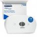 The Kimberly-Clark tissue dispenser features a sleek and modern design with a mini twin roll format. The dispenser is made by Kimberly Clarke and can hold two rolls at once. It has a sturdy construction and is perfect for any restroom or commercial space.