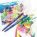 Box 12 Swäsh KOMFIGRIP Colouring Pens Broad Tip Assorted [Box of 12] 142152