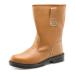 Rigger Boot Plus Leather with Rubber Toecap Size 7 Tan *Approx 3 Day Leadtime*