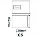 Purely Packaging Envelope Board Backed P&S 120gsm C5 White Ref 51901W [Pack 125] *10 Day Leadtime*