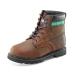 Click Footwear Goodyear Welted 6in Boot Leather Size 10.5 Brown Ref GWBBR10.5 *Up to 3 Day Leadtime*