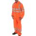 B-Seen Super B-Dri Coveralls Breathable 3XL Orange Ref PUC471OR3XL *Up to 3 Day Leadtime*